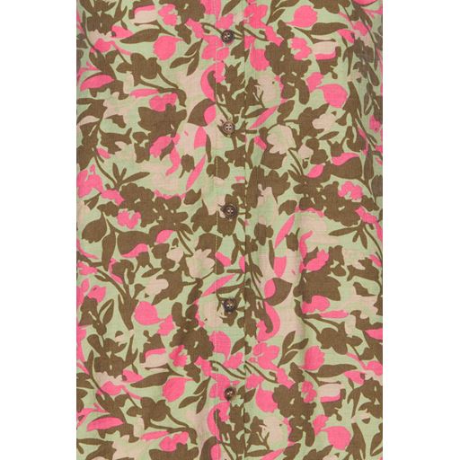 Fransa Langærmet Bluse, Forest Shade Mix, L
