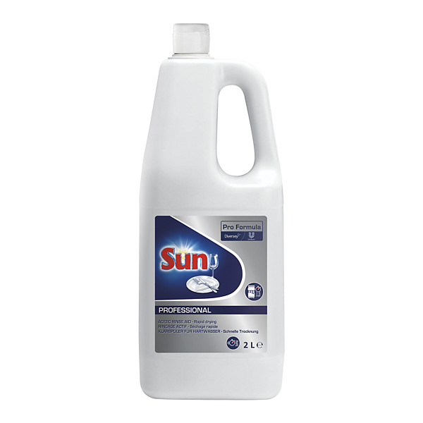 Liquide de rinçage lave-vaisselle cycle court Sun Professional 2 L