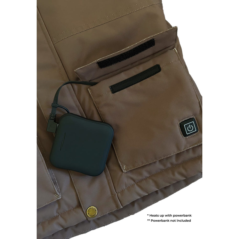 Køb Mikk-Line Chocolate Chip Heating Jakke Parka