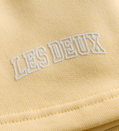 Les Deux Sweatshorts - Blåke - Pineapple/White