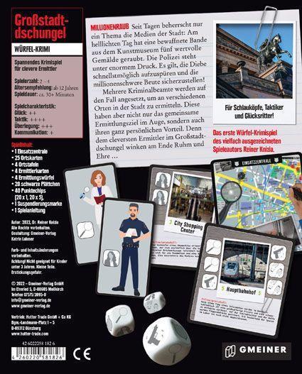 Krimispiele im GMEINER-Verlag - Großstadtdschungel