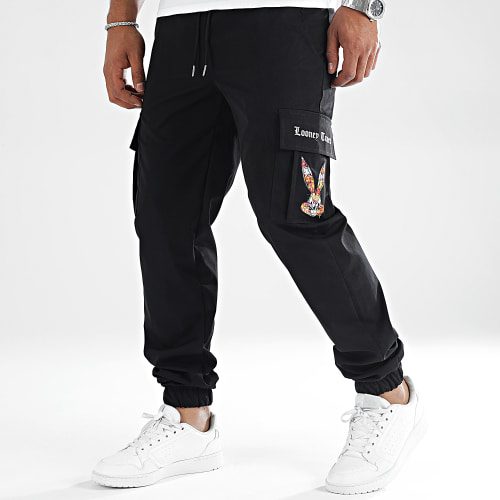 Pantalon Cargo Bugs Bunny Graffiti Noir