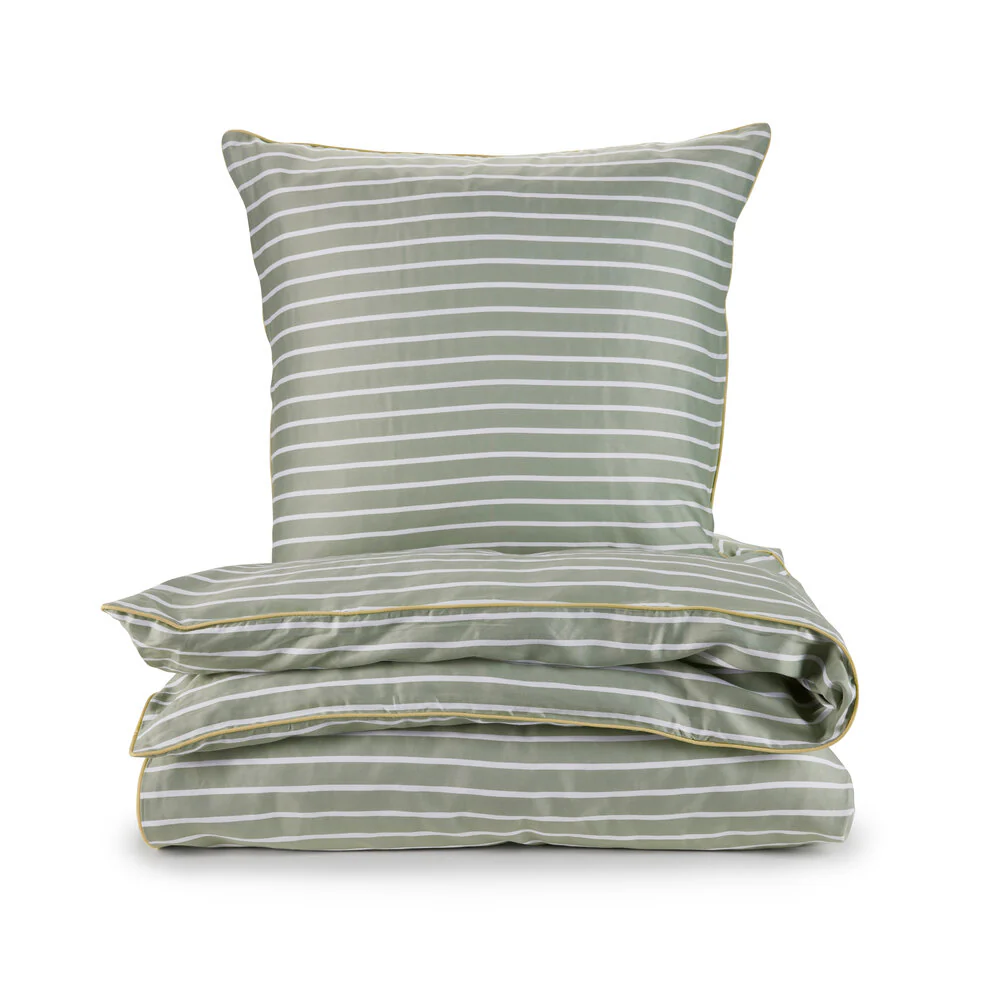 Bahne Interior  Satin sengetøj - grøn