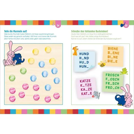 Tessloff Komm mit in die Vorschule mit Elefant und Hase