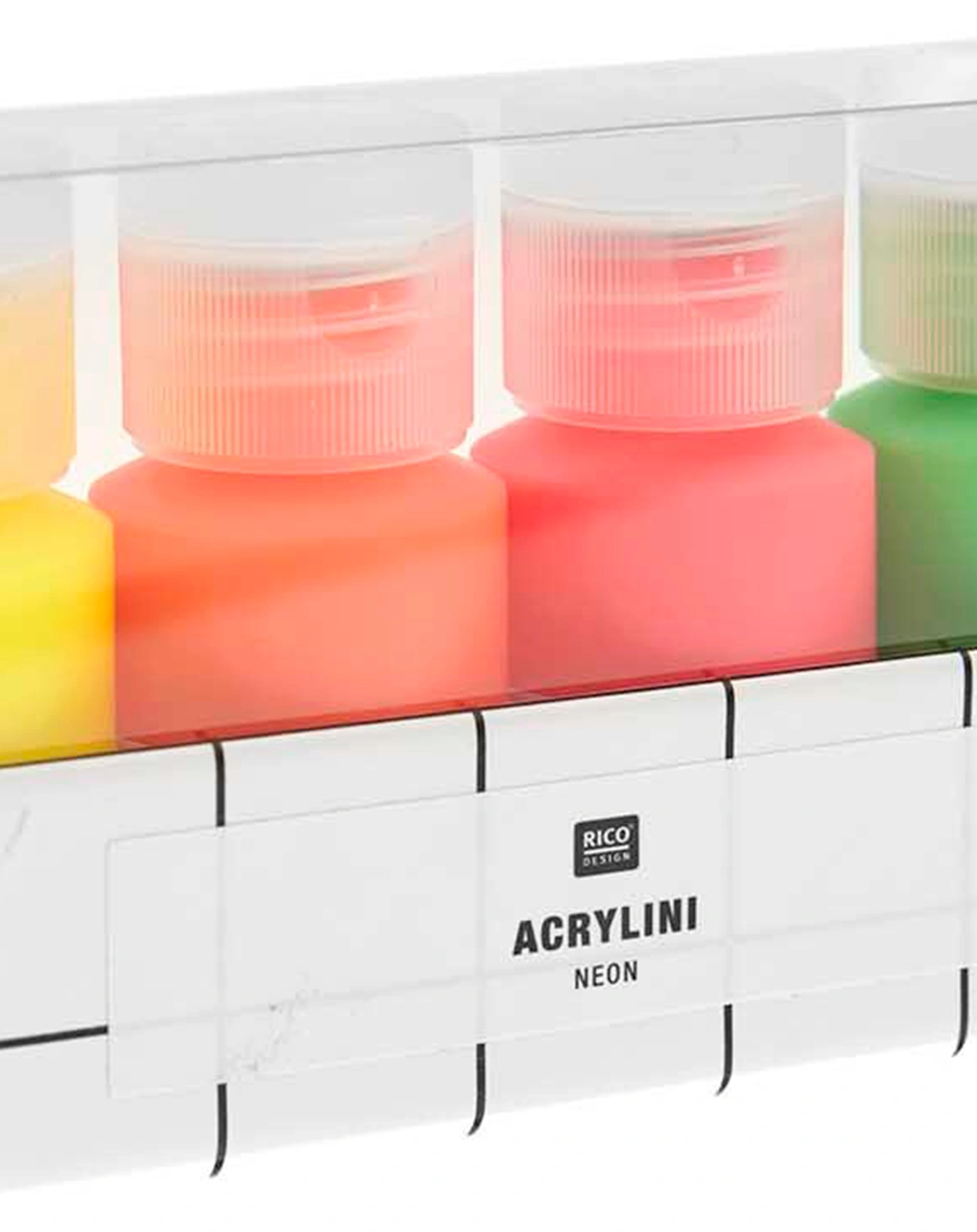 Acryl-Farben ACRYLINI (6x22ml) in neon colours