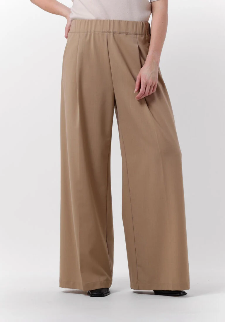 SEMICOUTURE camel semicouture pantalon y2wi13