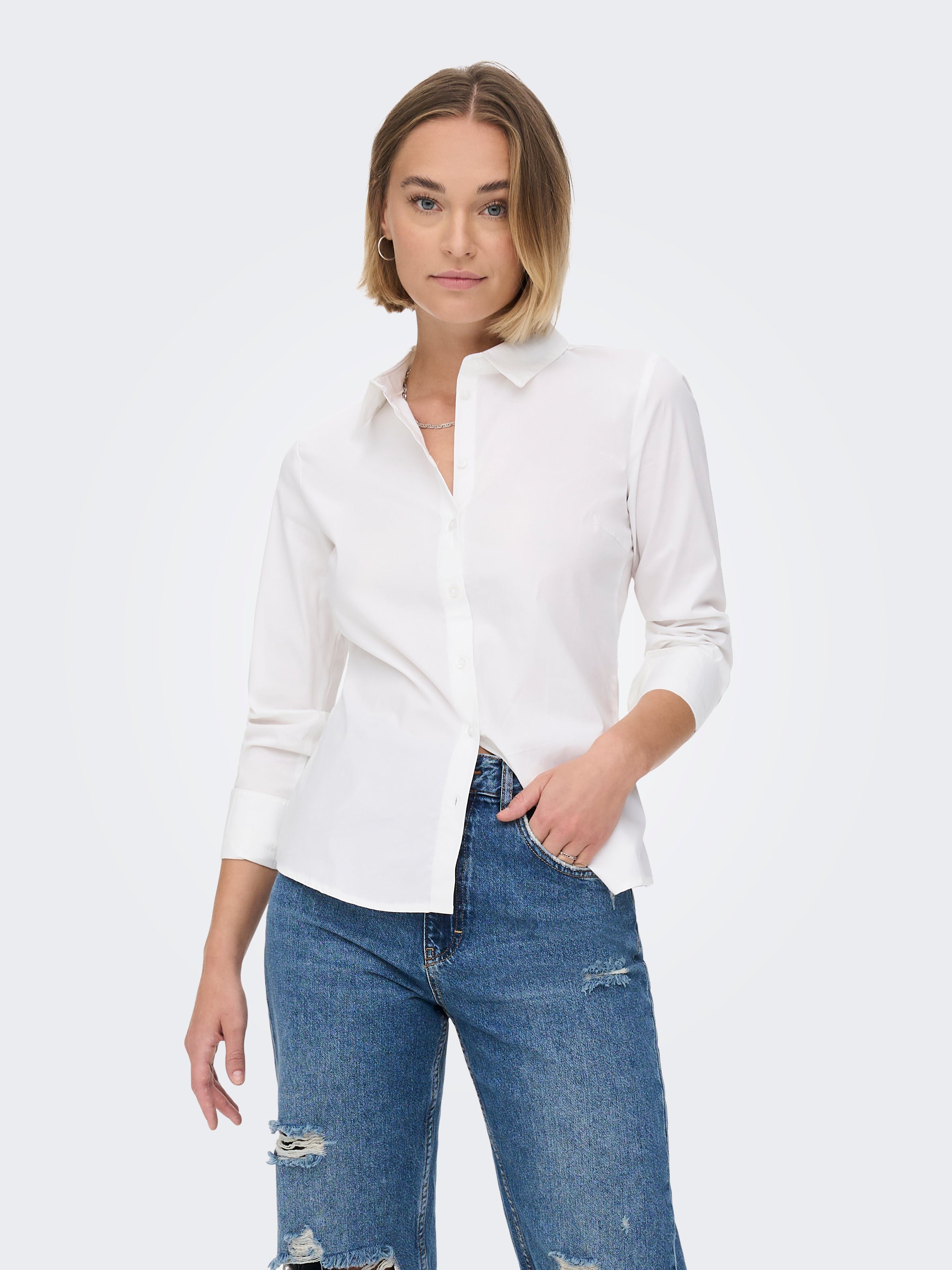 ONLFRIDA Hemd White