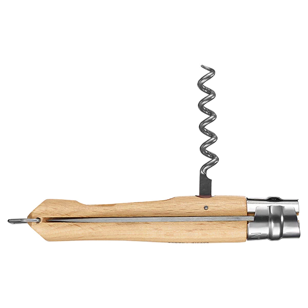 Couteau pliant N°10 Tire-bouchon et décapsuleur Opinel