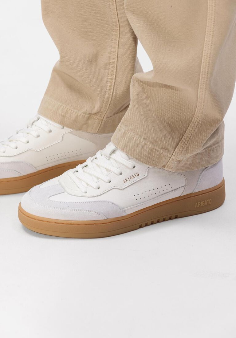 witte axel arigato lage sneakers dice t-toe