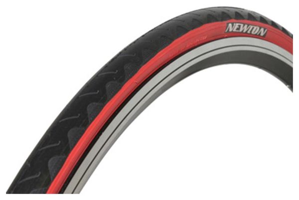 Pneu route 700 x 23 Newton gp noir flanc rouge (profil tout temps tr) (23-622)