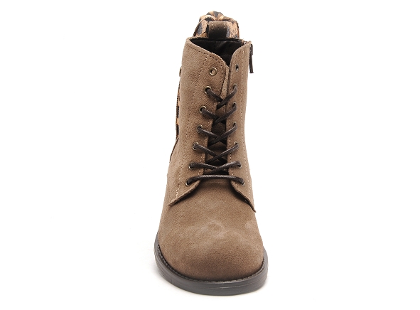 Margarita mariotti boots bottine plates femme punk velours marron