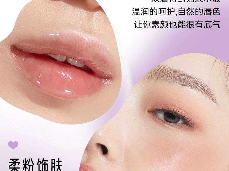 DEROL - Transparante lippen en blush Glazige multibalsem