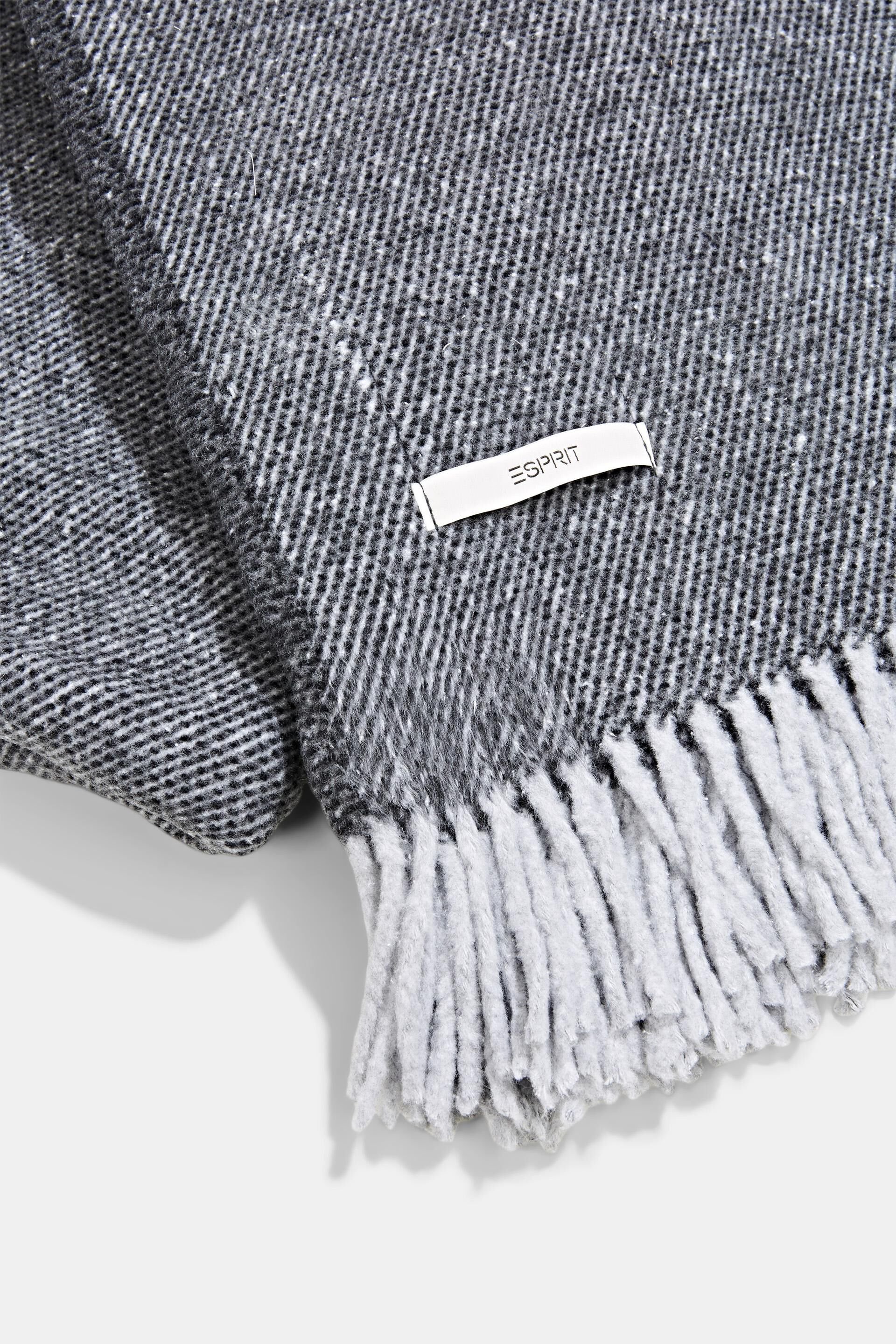 Plaid doux en coton mélangé
