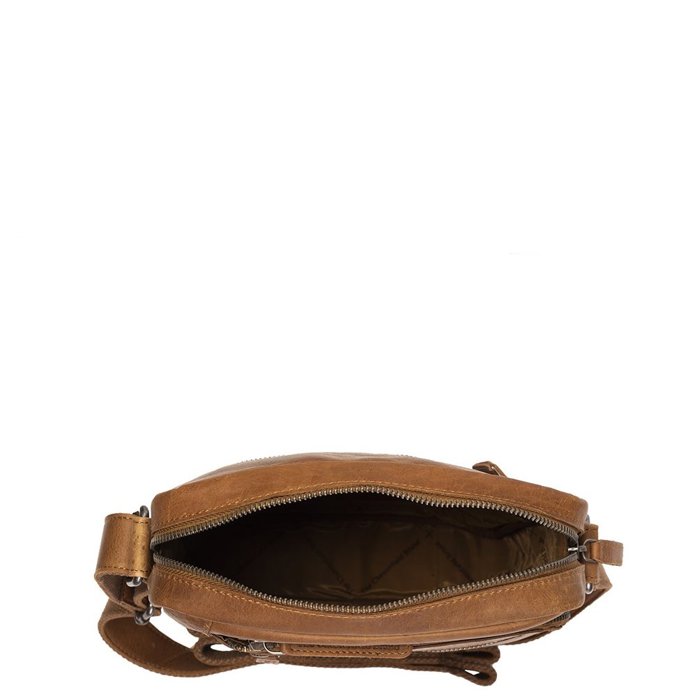 The Chesterfield Brand Dessau Schoudertas cognac