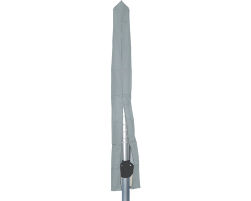 Beschermhoes JUWEL met rits 180 cm grijs