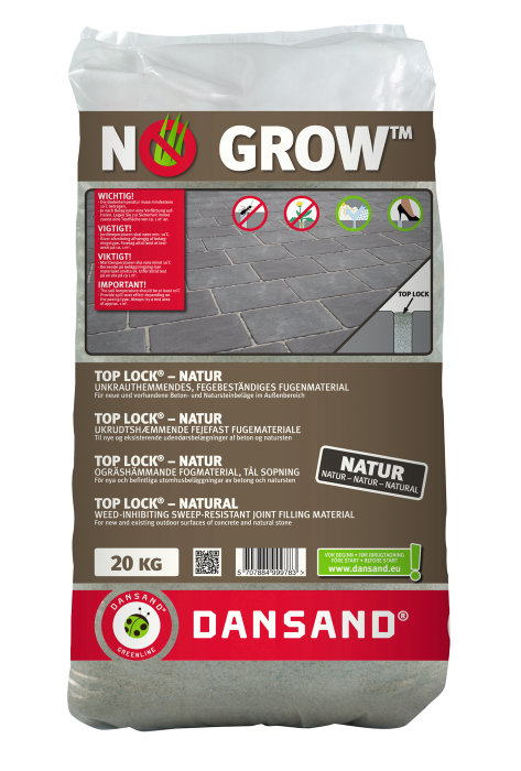 Dansand Top Lock fugesand - 20 kg