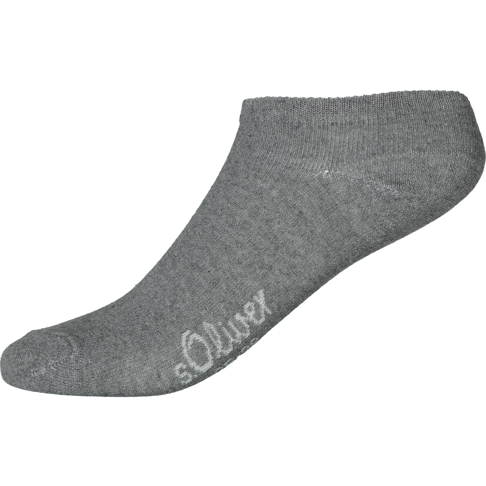 S.Oliver Damen-Sneakersocken uni, 5 Paar 35-38, pink