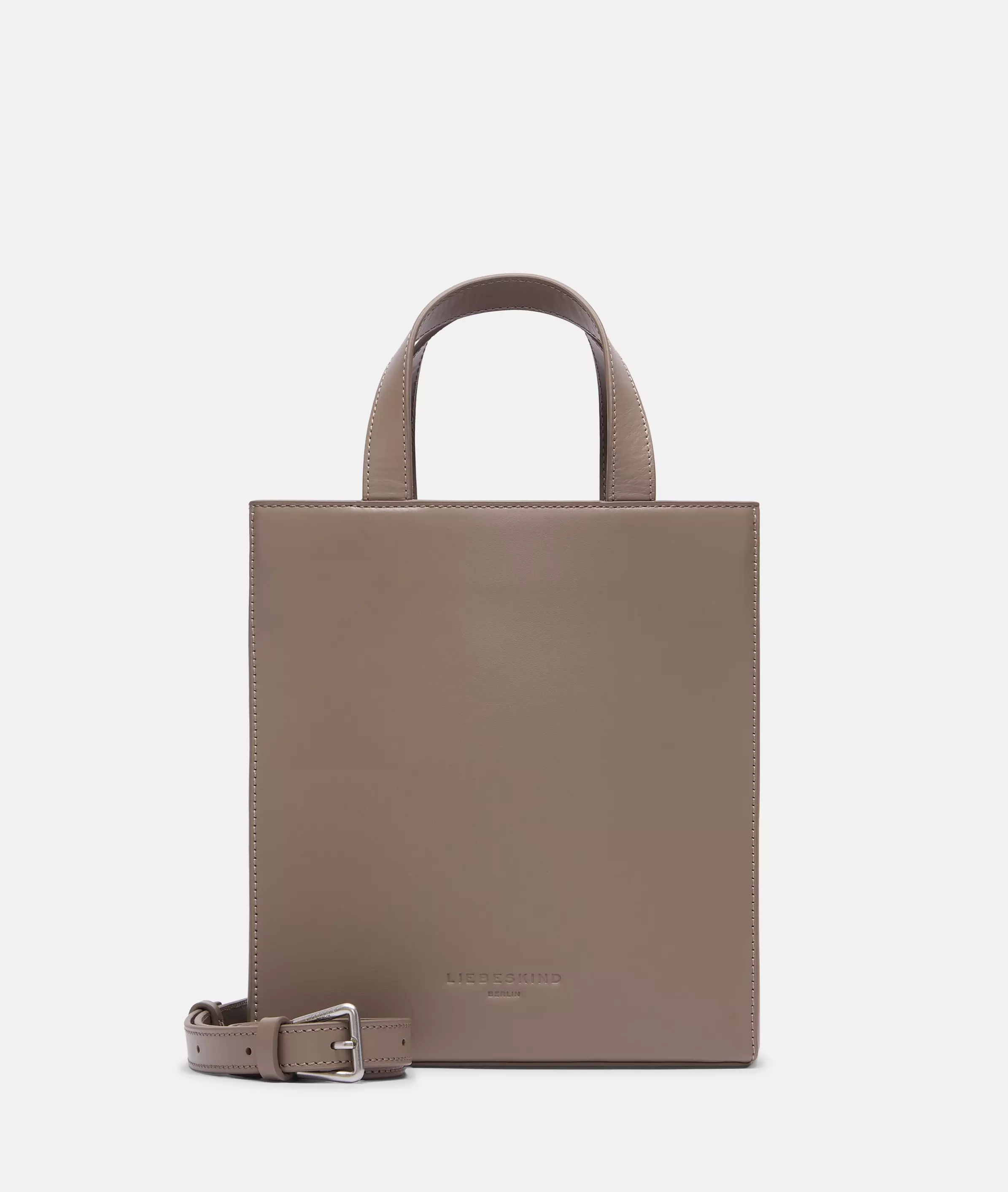 Paper Bag S Handy cowhide leather tote bag