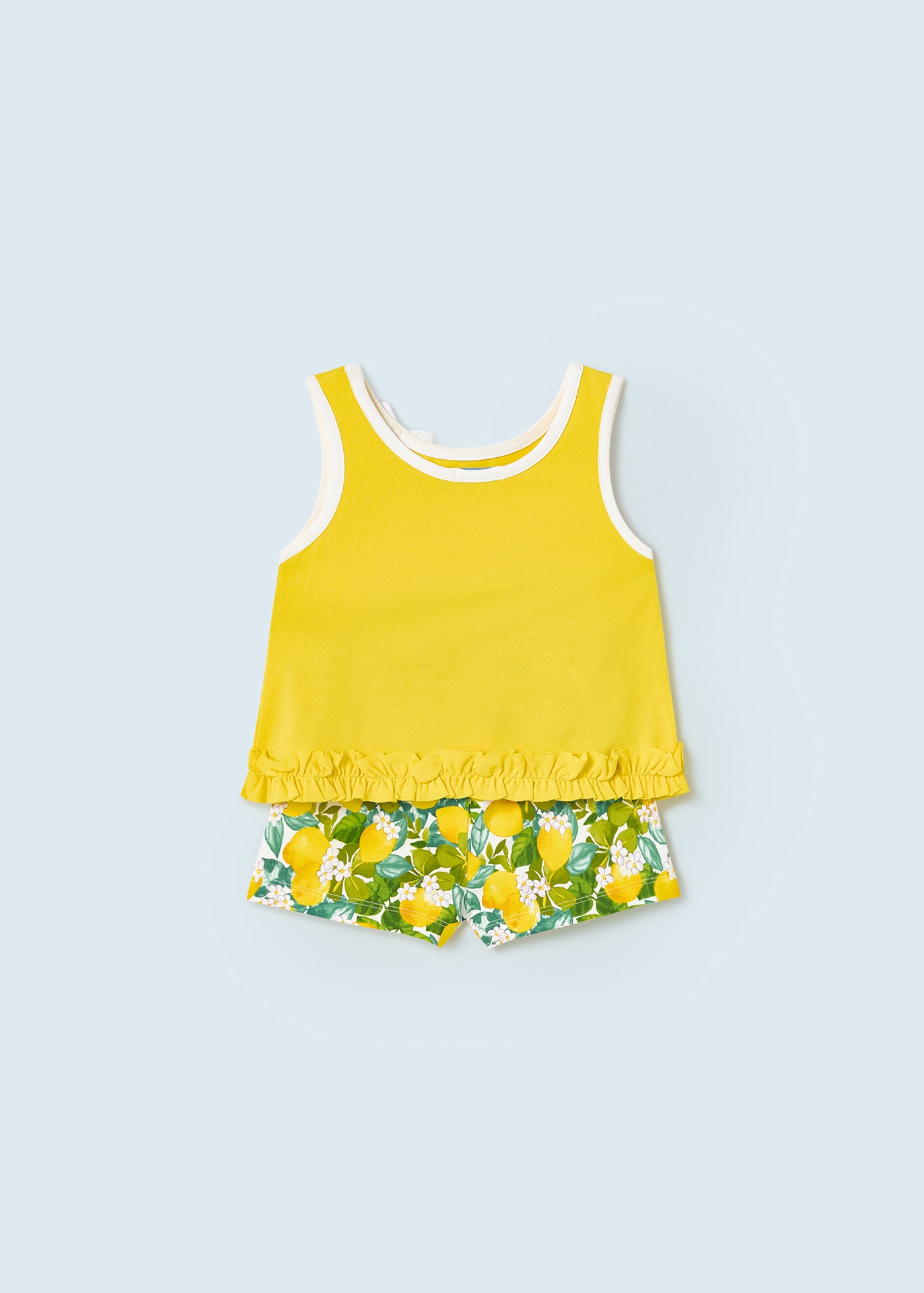 Conjunto de 2 peças em algodão sustentável para bebê