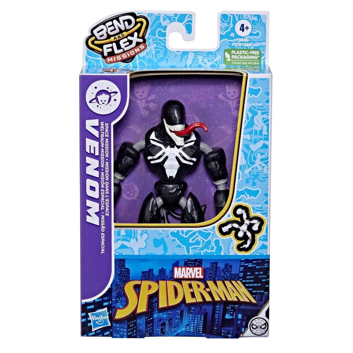 Marvel Spider-Man Bend and Flex Missions Figurines flexibles de 15 cm
