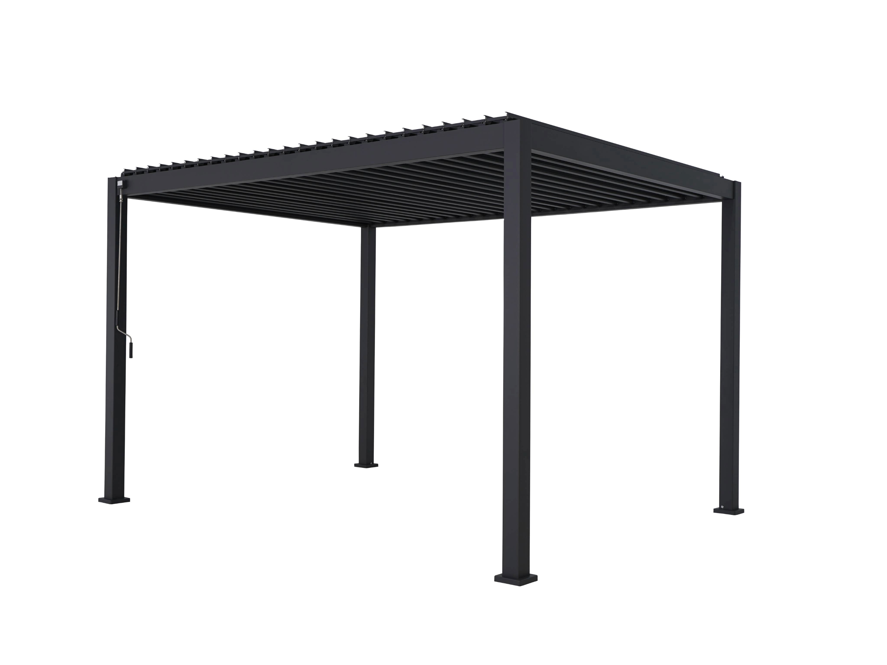 Mirador Deluxe 300 x 400 cm overkapping - antraciet