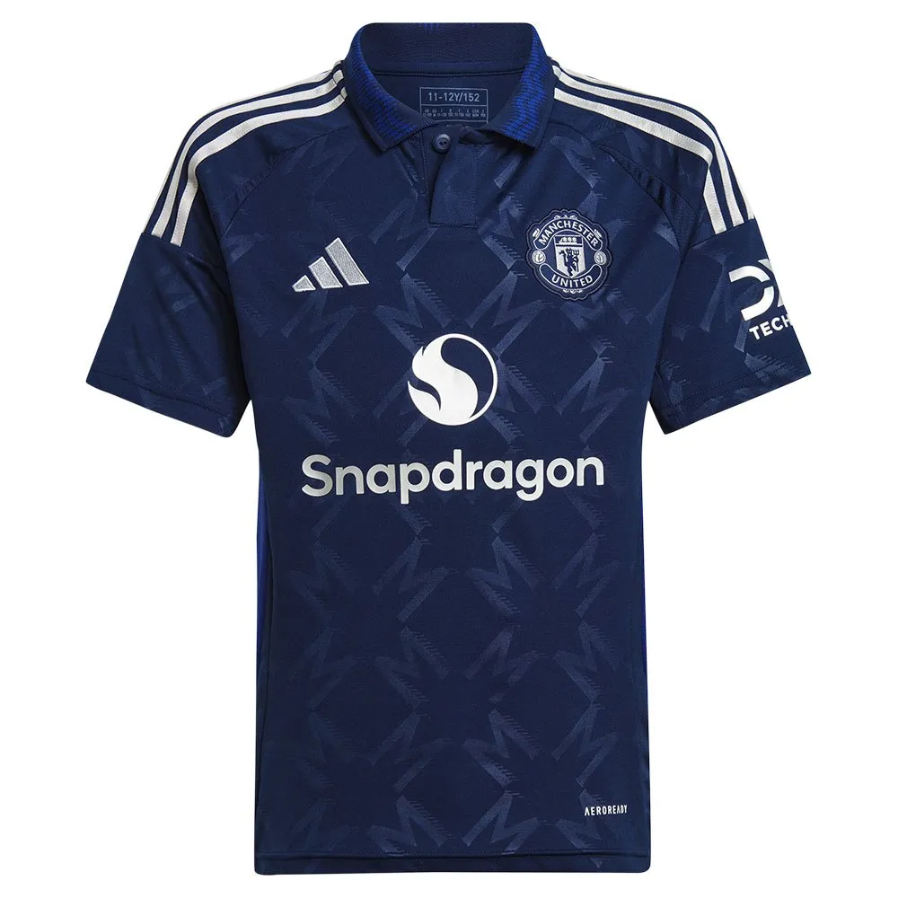 Camiseta adidas Manchester United 24/25 Way Infantil de Manga Curta