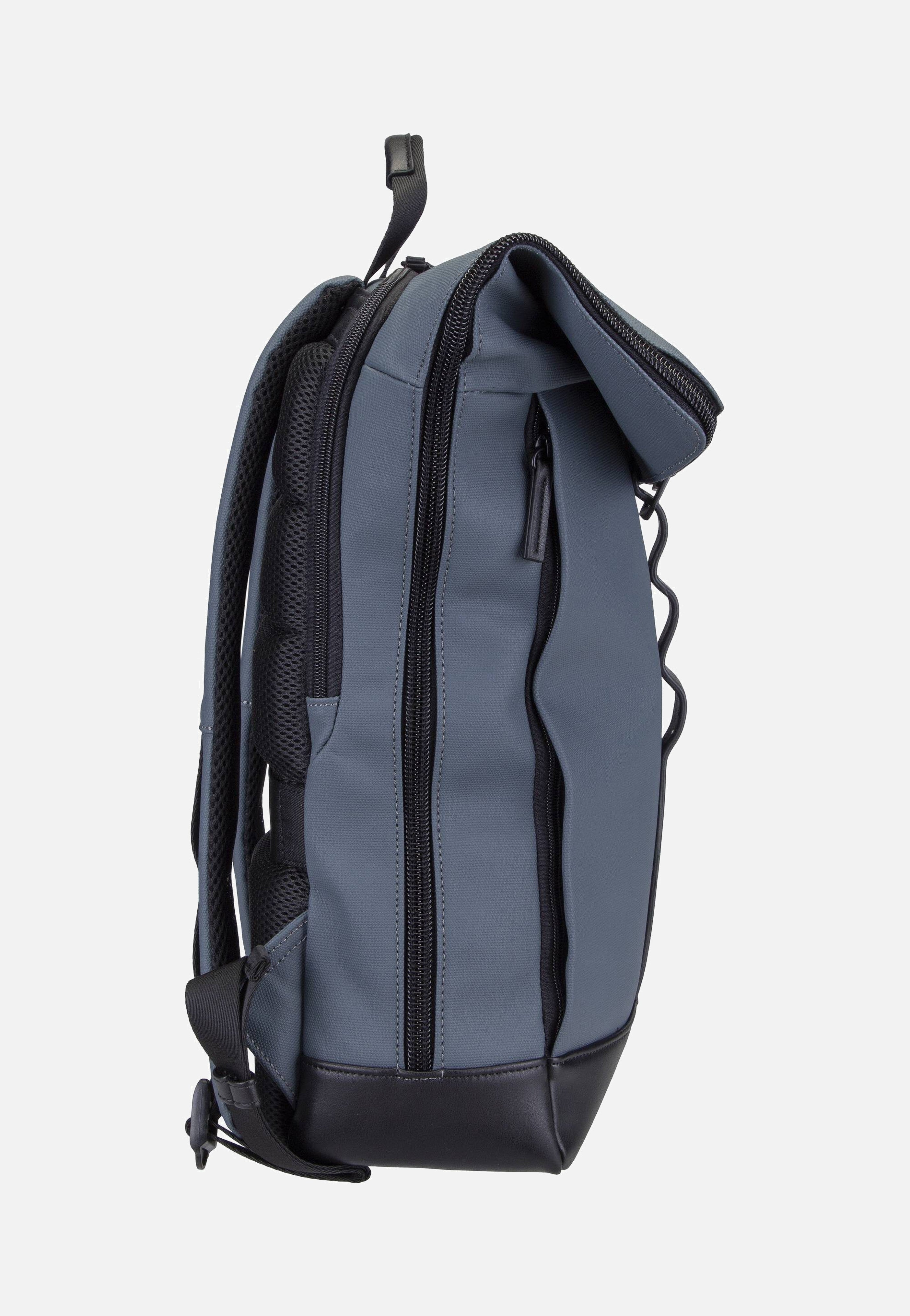 Borgholm Courier 5306 Blaugrau - Rolltop Rucksack
