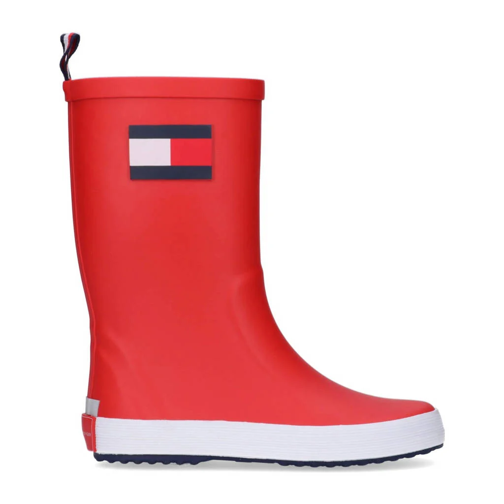 Tommy Hilfiger regenlaarzen rood