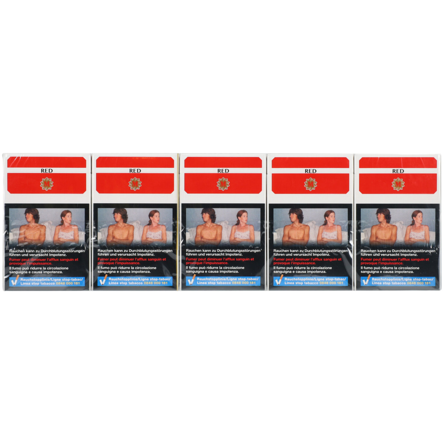 Magnum Zigaretten Full Flavor Red Box Stange
