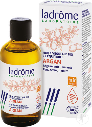 Ladrôme Argan Huile Végétale Bio Régénérante Et Lissante Peau Sèche Et Mature Flacon 100ml