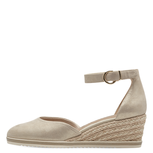 Tamaris Wedge Pumps, Champagne, 39