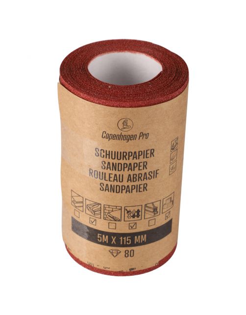 Copenhagen Pro Schuurpapier Rol Korrel 80 - Verfaccessoires -
