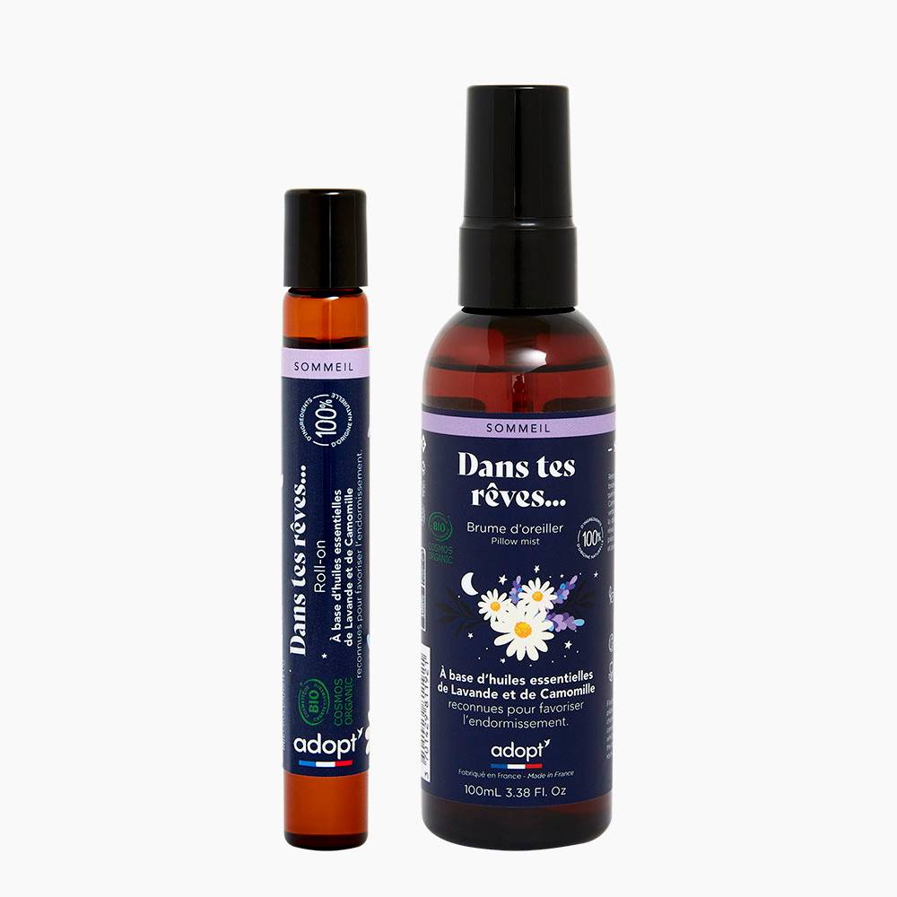 Dans tes rêves Coffret roll-on + brume d'oreiller