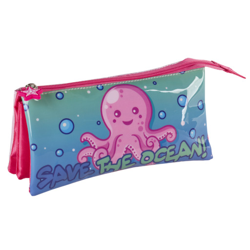 Estuche Portatodo Pulpito Save The Ocean