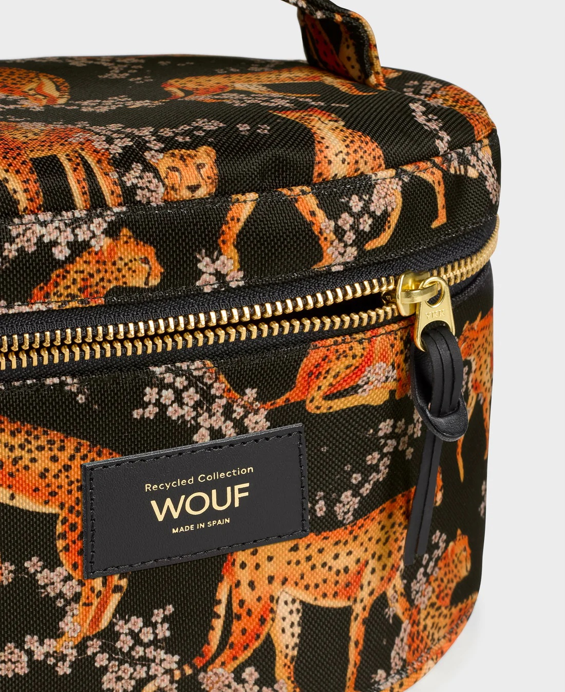 (23x15cm) Vanity Bag Necessaire Kulturbeutel aus recyceltem Stoff (MX230027) - Salome