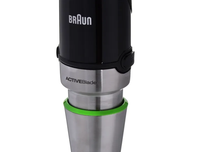 Braun Multiquick 9 MQ 9187XLI - Stavblender - 1.2 kW - premium sort/børstet rustfrit stål
