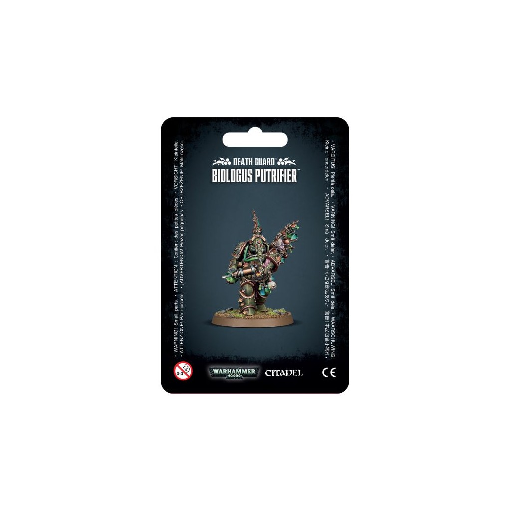 W40K : Death Guard - Biologus Putrifier