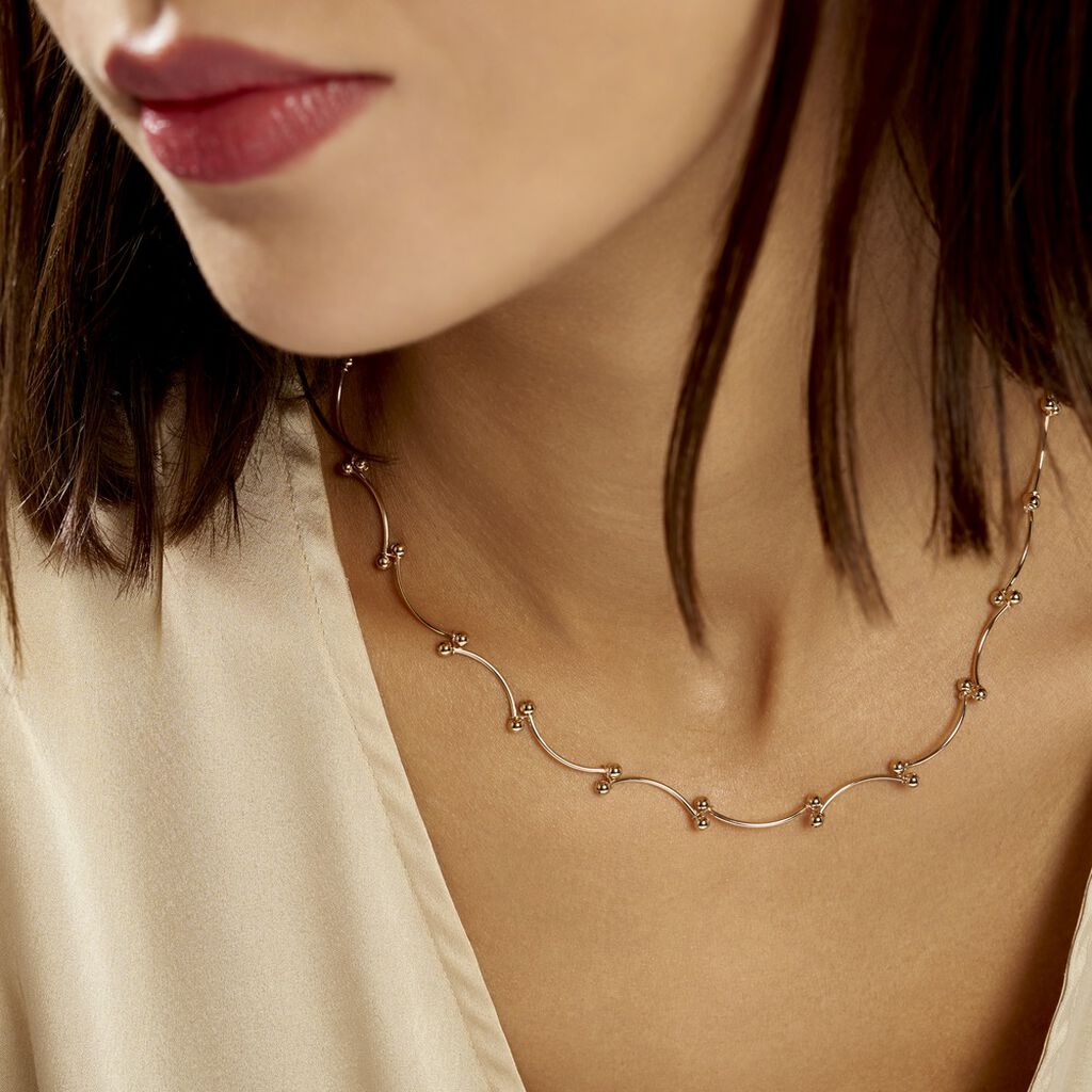 Collier Assma Plaqué Or Jaune
