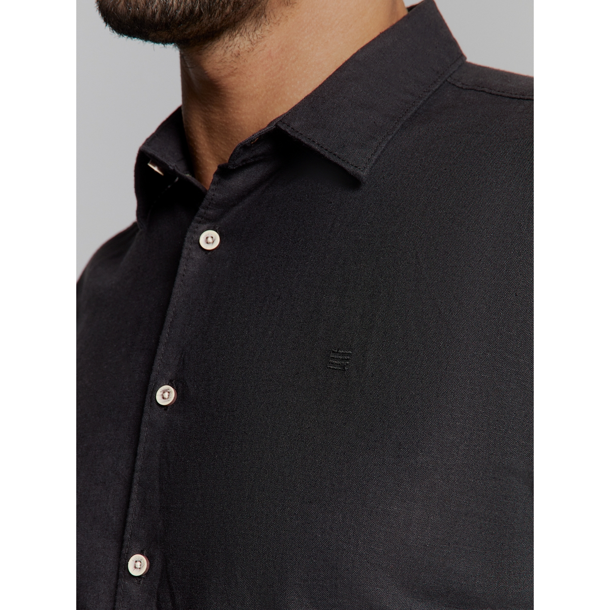 Heren Overhemd Slim Fit Kent Kraag