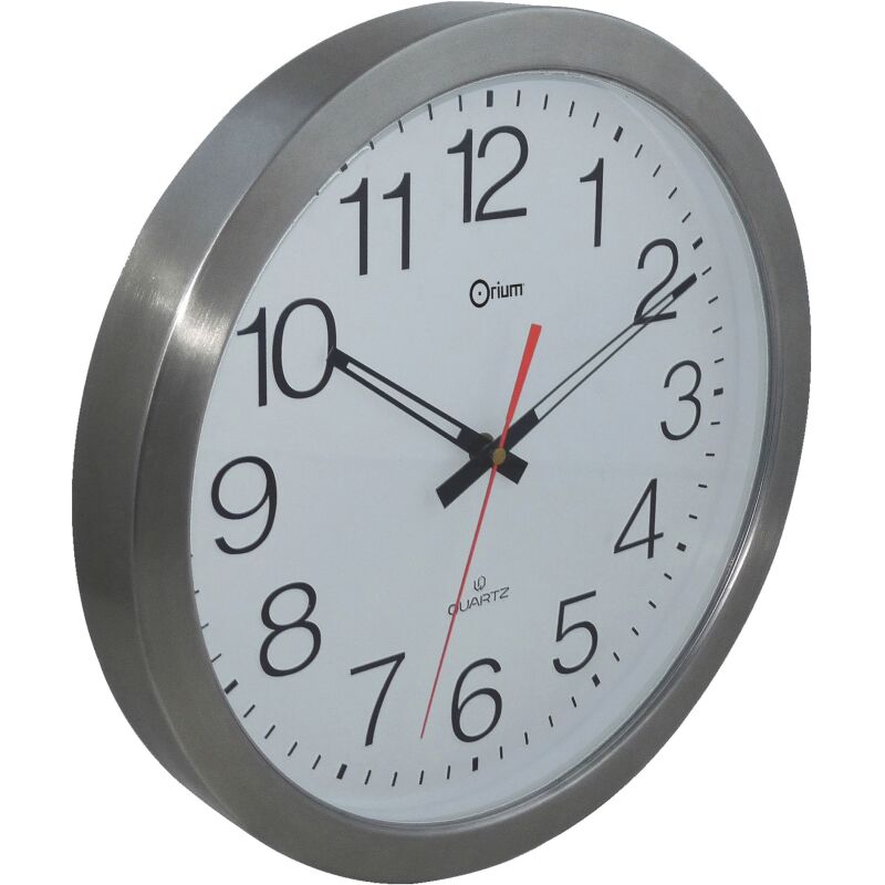 Horloge murale extérieure Ø 35,5 cm- À quartz