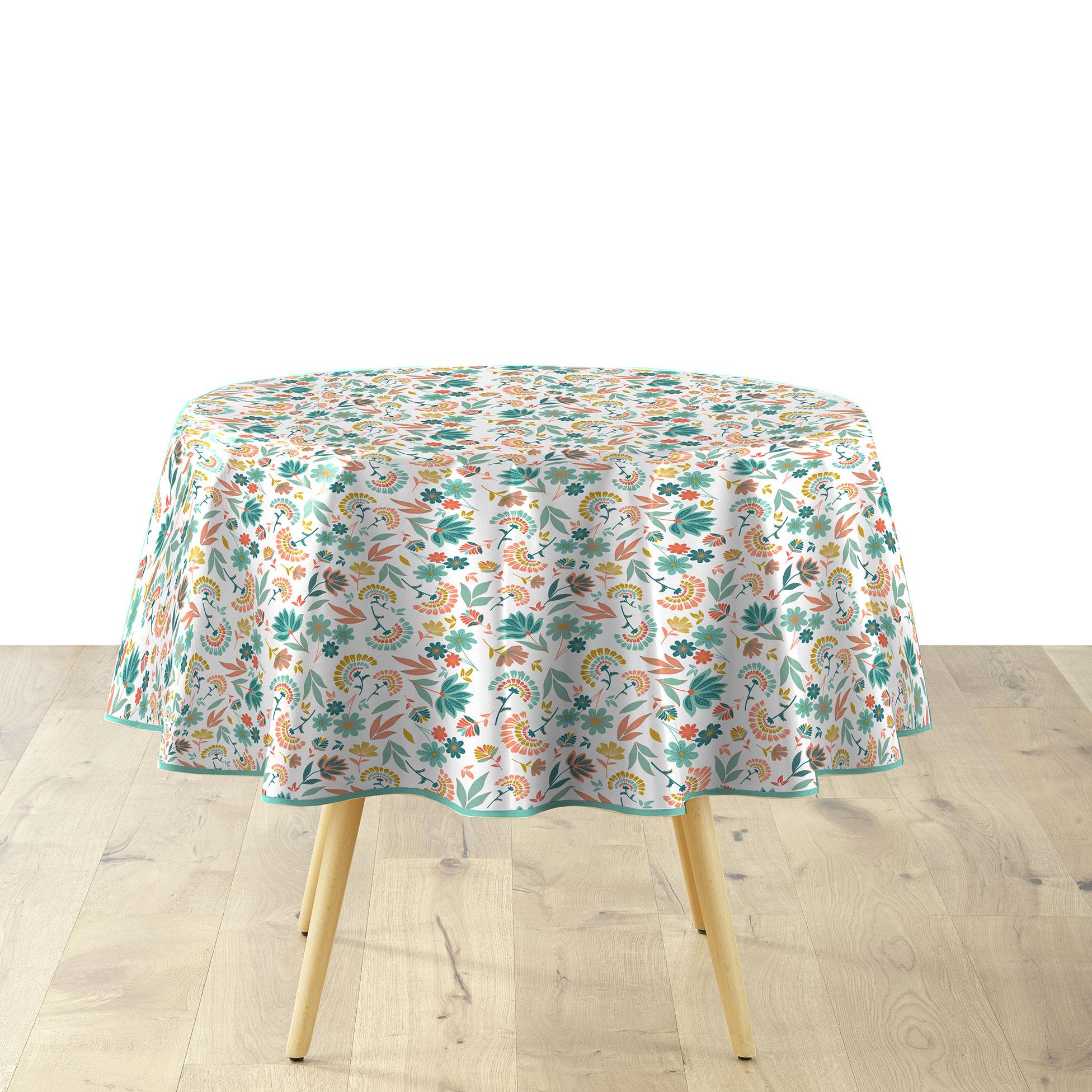 NAPPE RONDE D.160CM TEXTILIA INDIANA