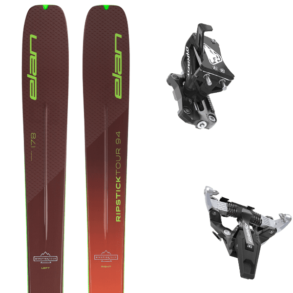 Pack ski de randonnée ELAN RIPSTICK TOUR 94 + Fix