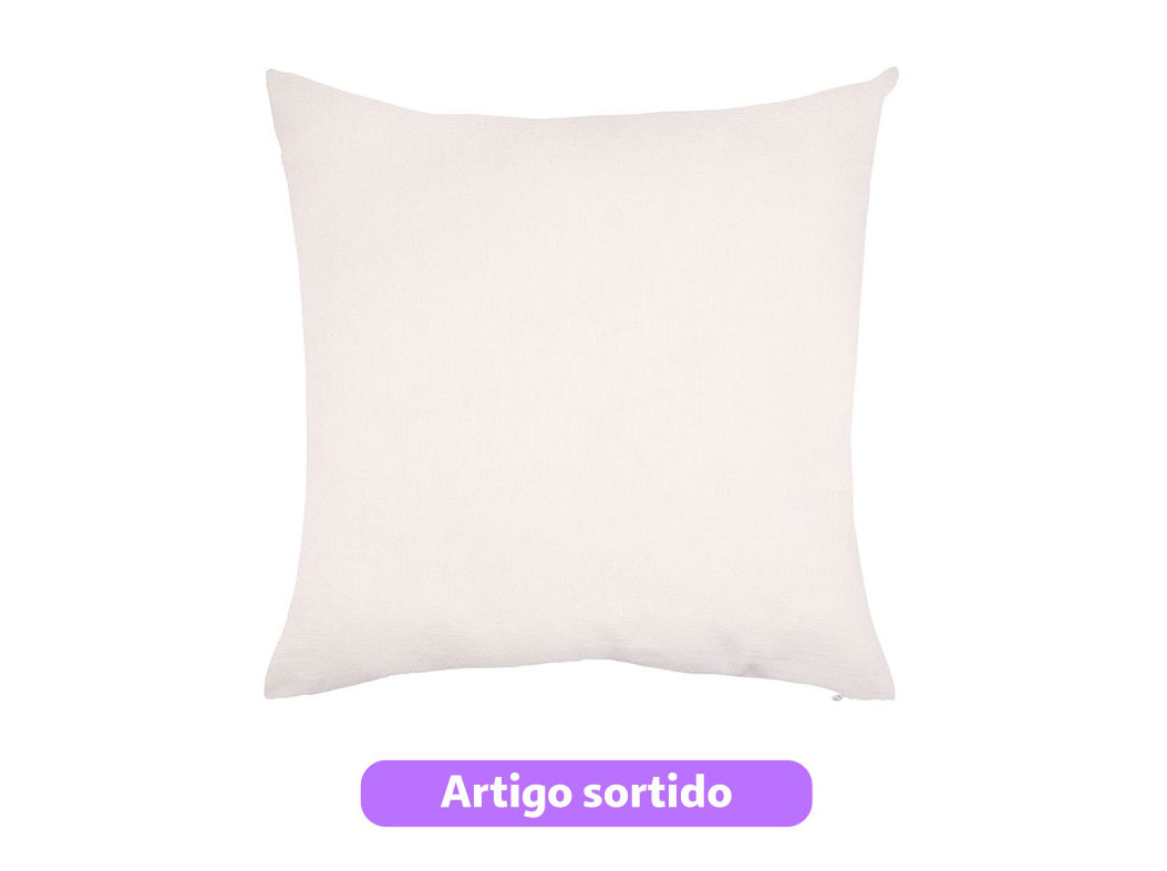 ALMOFADA ACTUEL 40X40CM CORES SORTIDAS