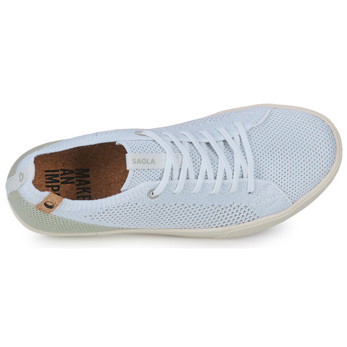 Saola - CANNON KNIT II - Blanc / Vert
