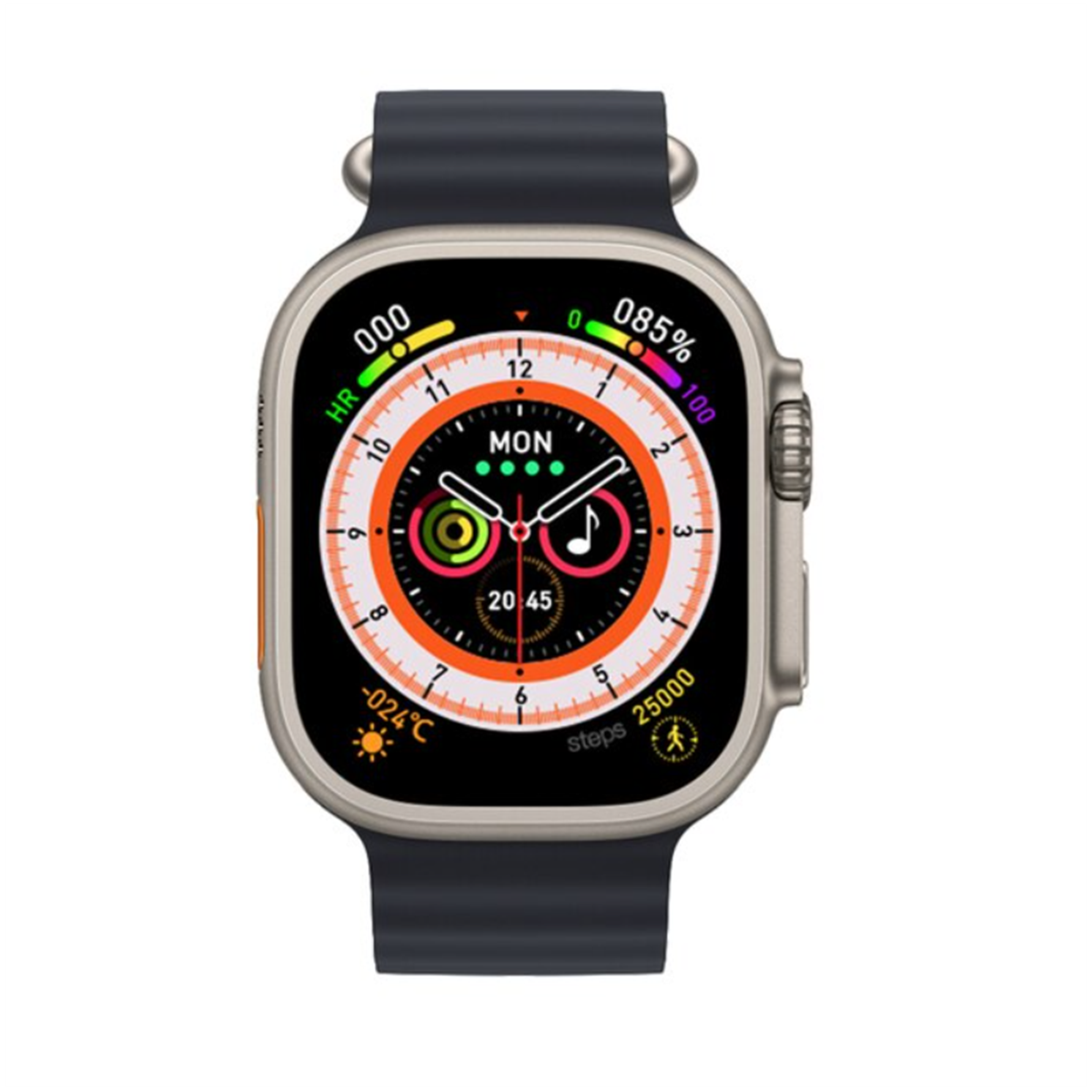 Smartwatch Smartek SW-WK8 Ultra Série 8, Bluetooth, Chamadas, Carregamento sem fio
