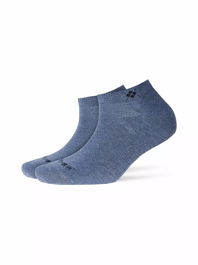 BURLINGTON Damen Sneaker-Socken 2er Pkg. EVERYDAY 36-41 light jeans blau