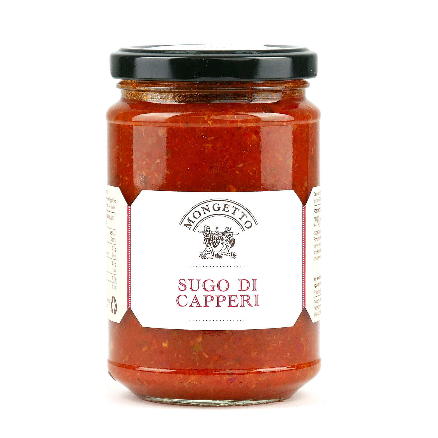 Sauce tomate artisanale italienne aux câpres (Sugo di Capperi)