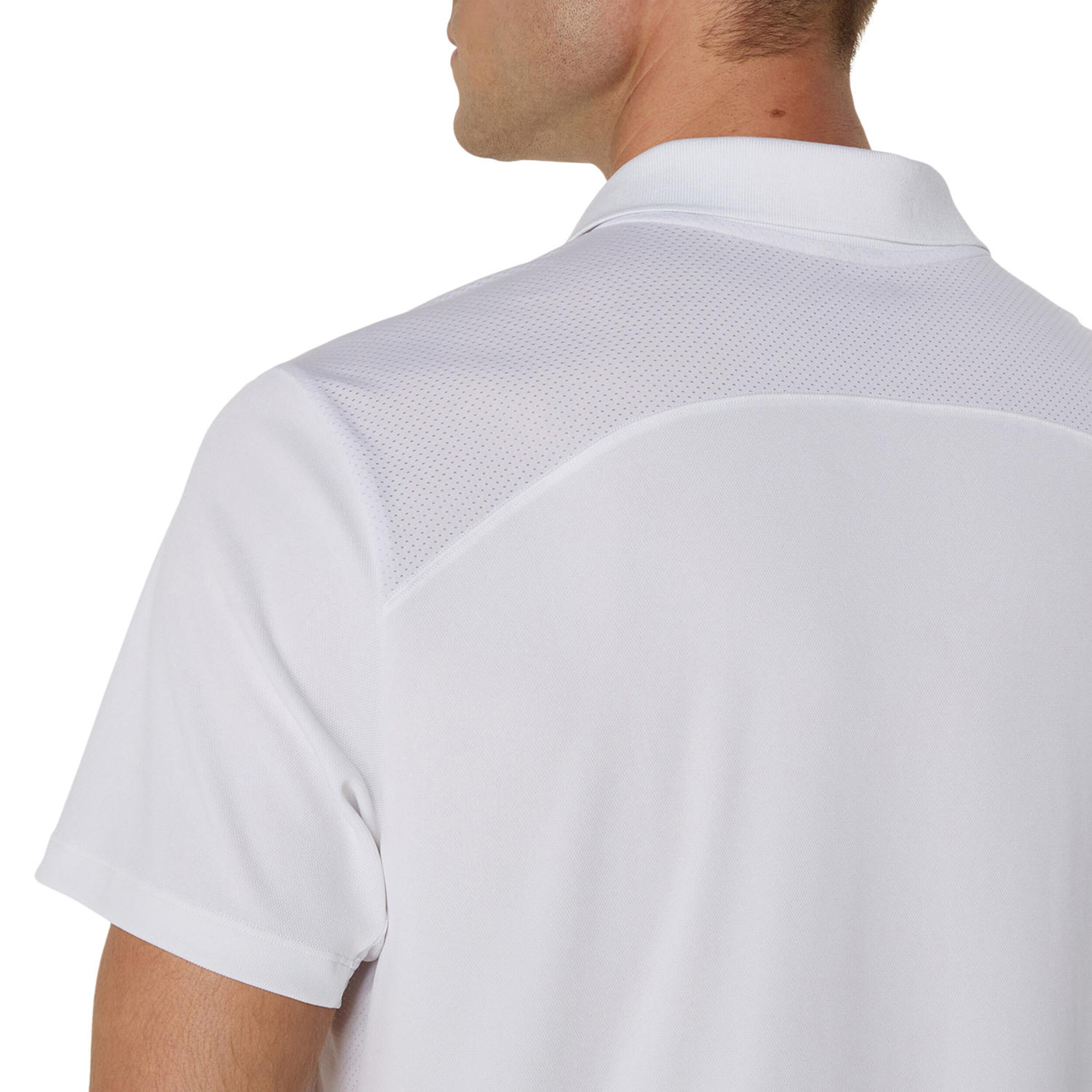 ASICS Court Polo Hommes - Blanc
