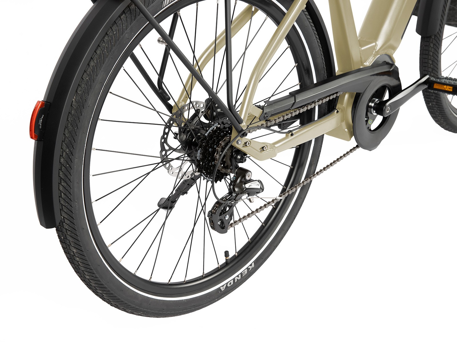 Villette Extreme MM 17.5Ah 8sp 27.5 inch city-ebike - Greige
