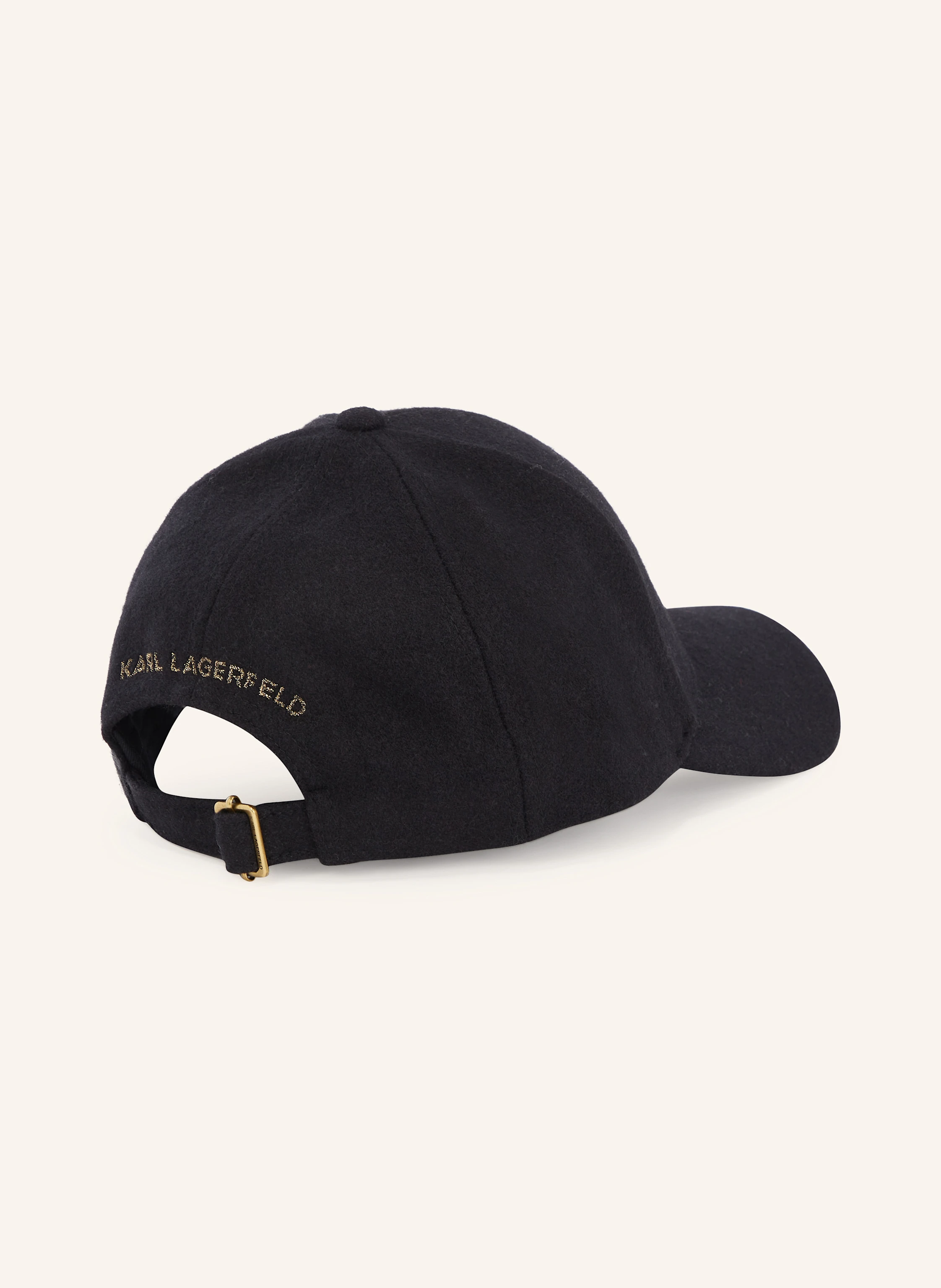 KARL LAGERFELD K/AUTOGRAPH WOOL CAP